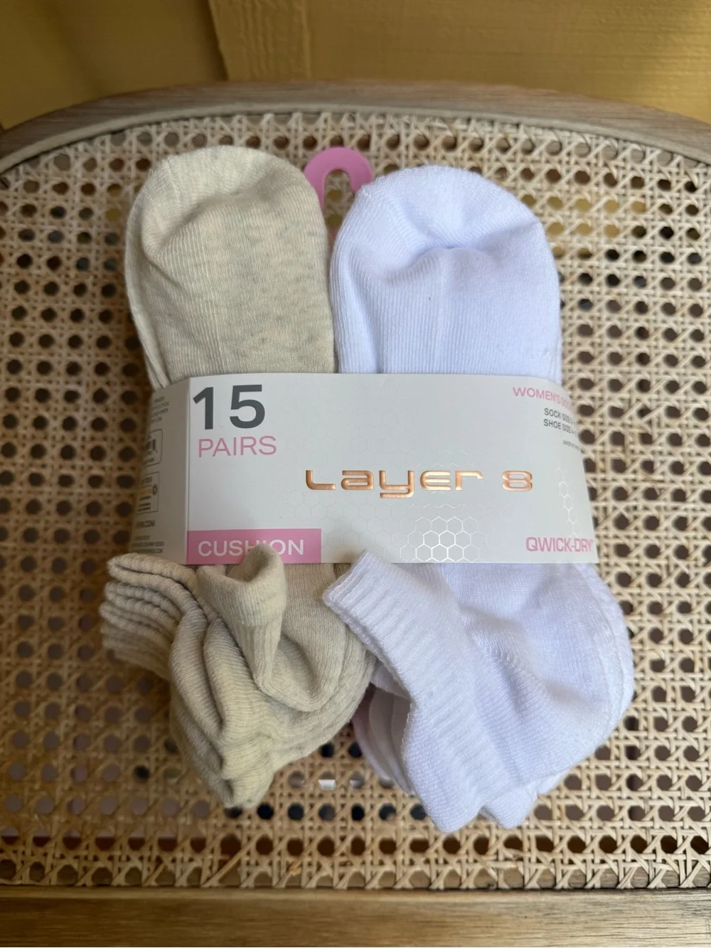 NWT Layer 8 Women’s No Show Ankle Socks set of 14 Pairs